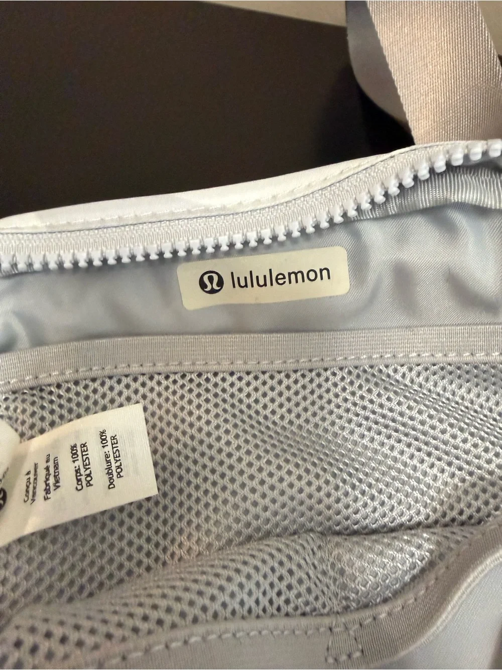 lululemon athletica Gray Camo Belt bag